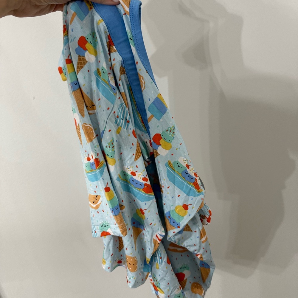 LITTLE SLEEPIES Blue Ice Cream Social Set